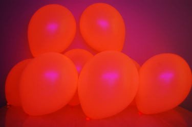11 inch Blacklight Reactive Fluorescent UV Neon Glow Party Balloons